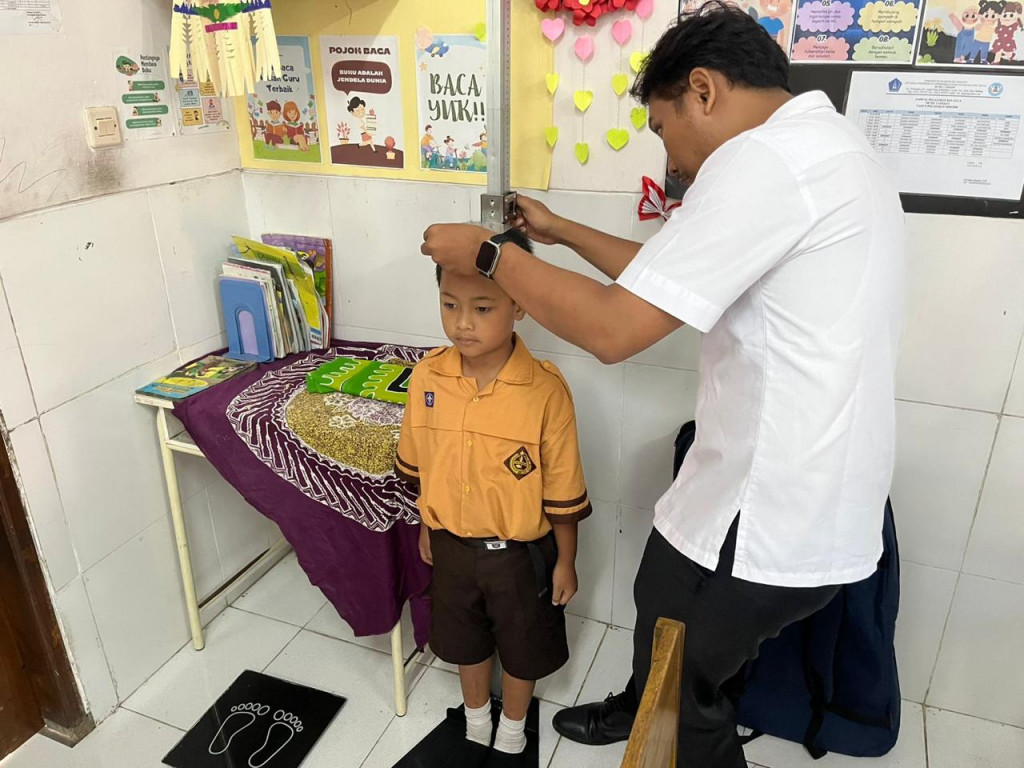 Pelaksanaan Cek Kesehatan Gratis di Sekolah wilayah Puskesmas Kuta II